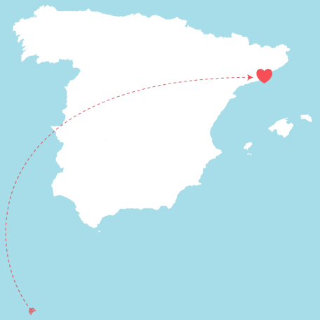 Barcelona map